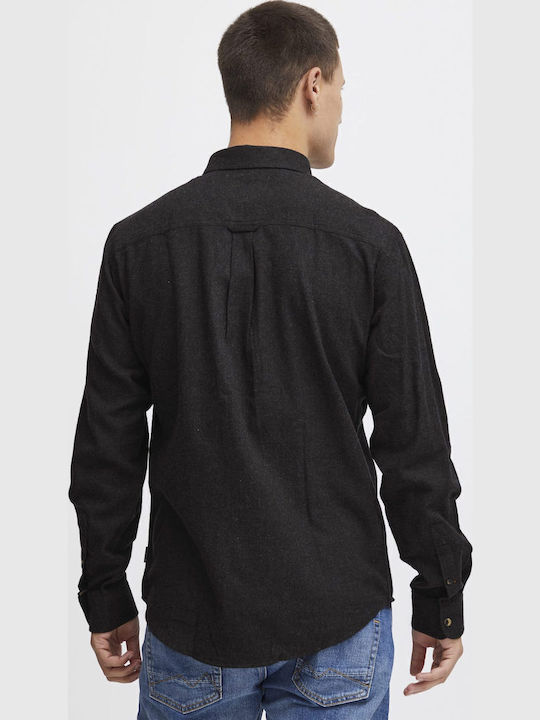 Blend Flannel Shirt Black