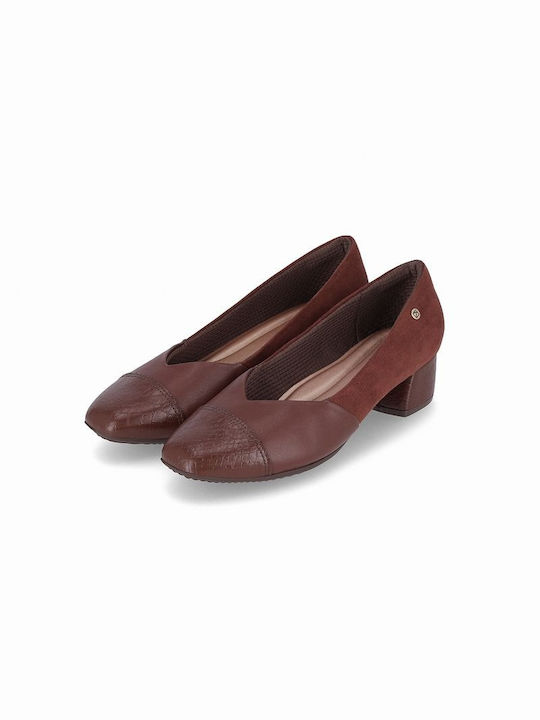 Piccadilly Pumps mit flachem Absatz Braun