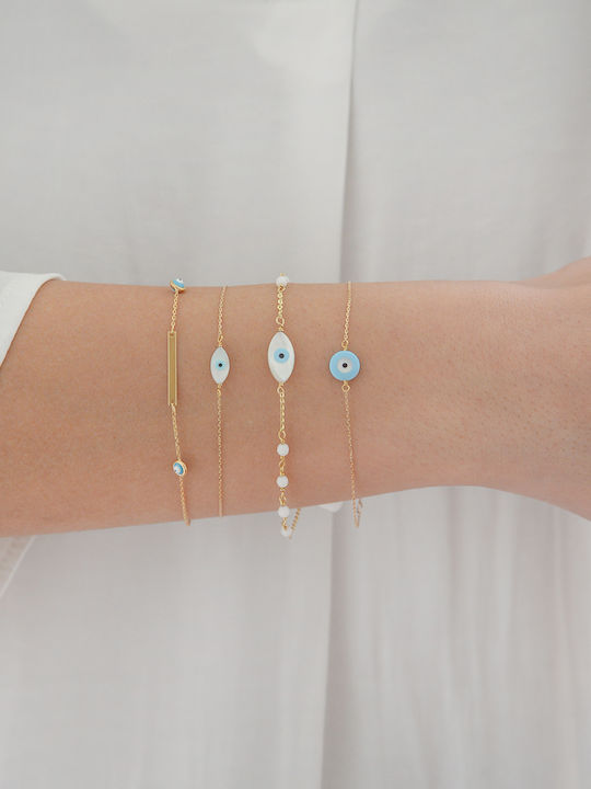 Kritsimis Damen Armband Identität Gold 14K