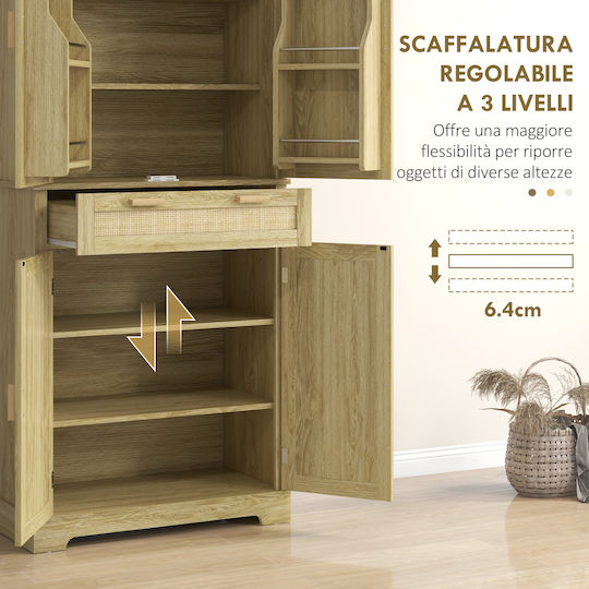Bodenstehender Schrank Oaks 76x40x183cm