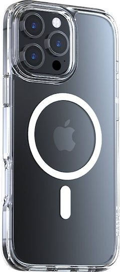 Torras Diamond-Mag Silikon Umschlag Rückseite 1.016mm Transparente (iPhone 16 Pro)