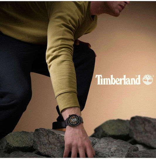 Timberland Trail Force S1 48mm Smartwatch with Heart Rate Monitor (Black)