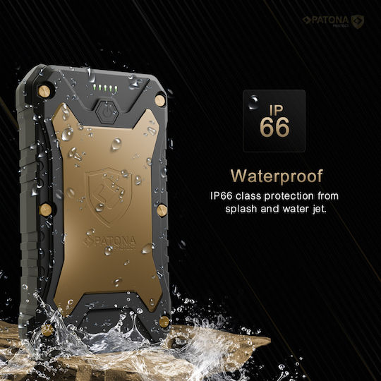 Patona Protect Power Bank 27000mAh 65W With 2 USB-A Output Ports And USB-C Power Delivery Output Port Black