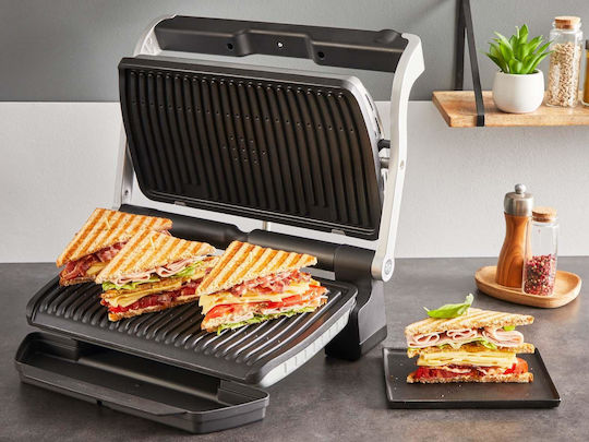 Tefal OptiGrill+ Сандвич тостер грил 2000W Inox