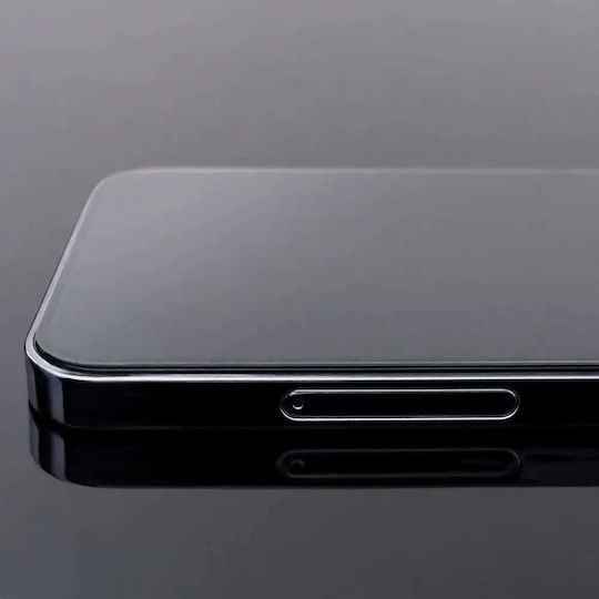 Hurtel Full Glue Full Face Tempered Glass Μαύρο (Xiaomi POCO C65, Redmi 13C)