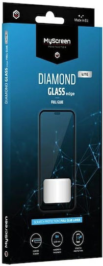 MyScreenPROTECTOR Full Glue Full Face Tempered Glass Μαύρο (Oppo A78 (Fg A78))