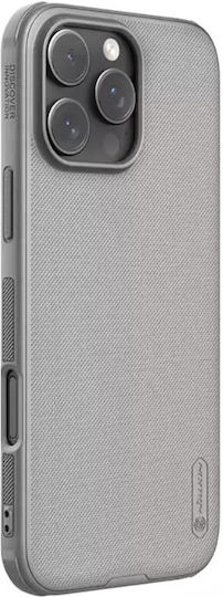 Nillkin Super Frosted Shield Pro Umschlag Rückseite Kunststoff / Silikon 0.5mm Titanium Gray (iPhone 17 Pro Max / iPhone 17 Pro / iPhone 16 Pro Max)