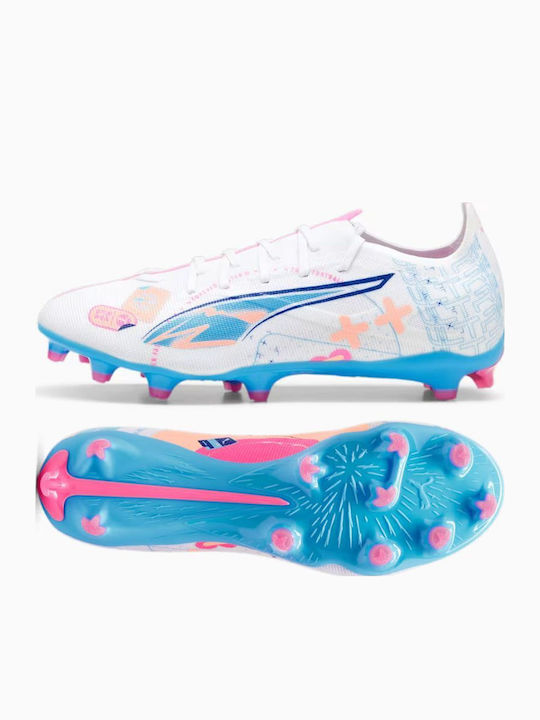 PUMA Ultra 5 Match Vol Up FG/AG Футболни Обувки с Бутони Многоцветни PUMA Ultra 5 Match Vol Up FG/AG Футболни Обувки с Бутони Многоцветни