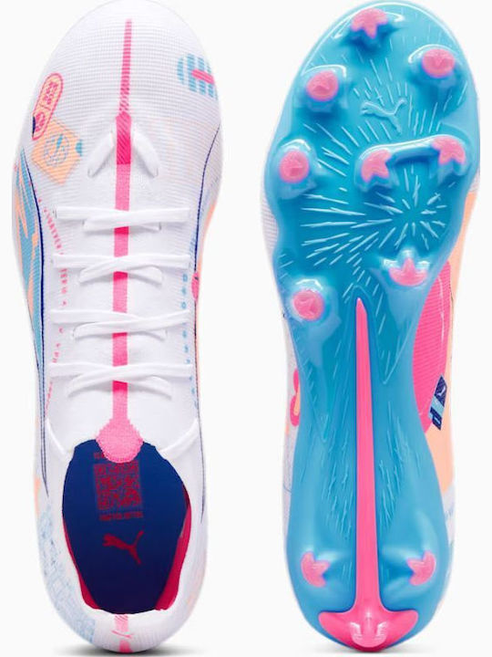 PUMA Ultra 5 Match Vol. Up Football Shoes with Cleats Multicolour