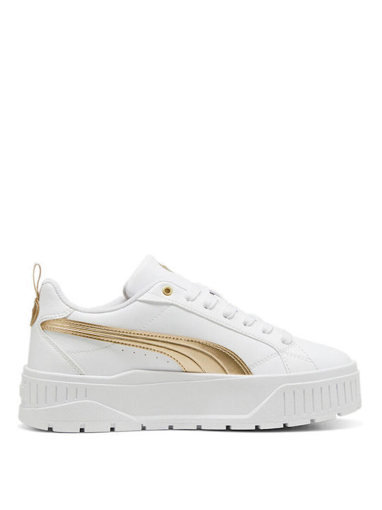 Puma Karmen Ii Metallic Dream Sneakers White / Matte Puma Gold