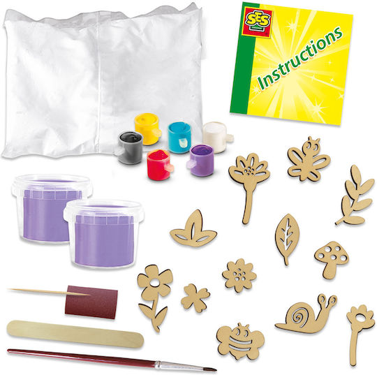 Children's Creative Set Molding Painting Botanical Relief Inspired By Nature