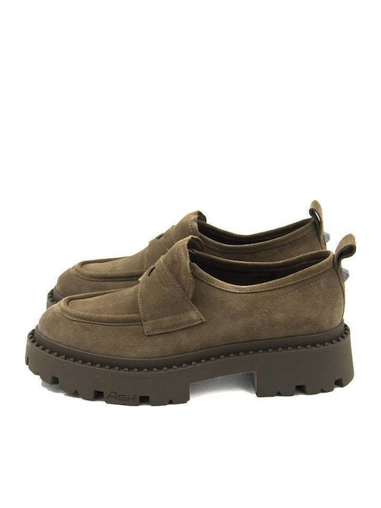 Combo Γυναικεία Loafers σε Γκρι Χρώμα