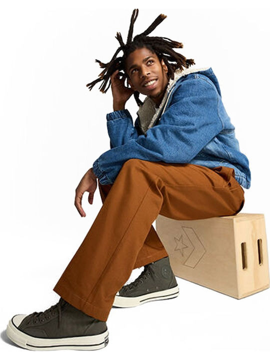 Chuck 70 Jungle Cloth Overlay Мъжки Високи Каки