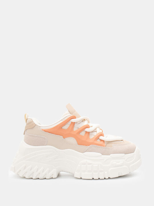 Luigi Damen Chunky Sneakers Orange