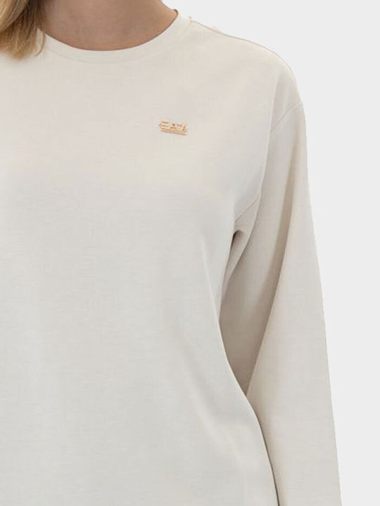 Emporio Armani Women's Sweatshirt Cream