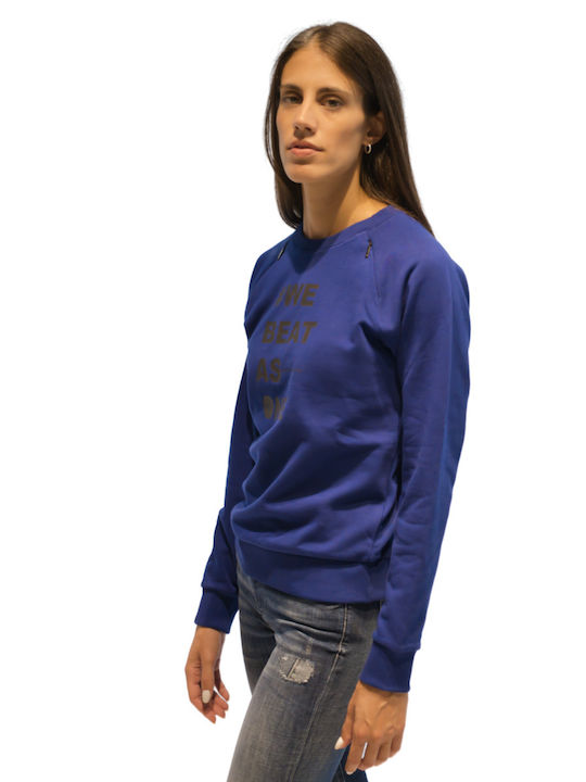 Armani Exchange Women's Sweatshirt Blue