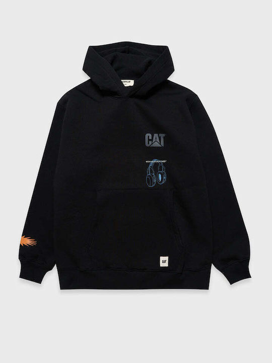 Pump Up Volume Sweatshirt mit Kapuze Black