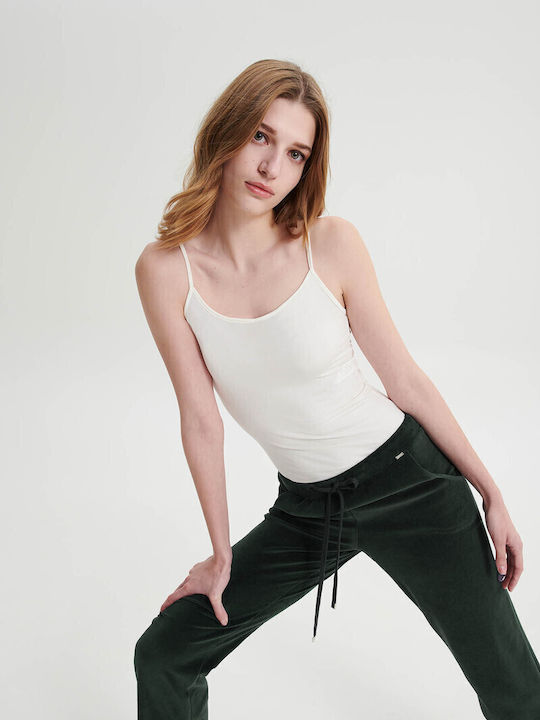 Vamp Winter Samt Damen Pyjama-Hose Black