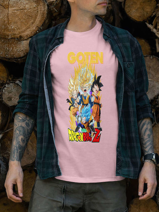 T-shirt Dragon Ball Rosa Baumwolle