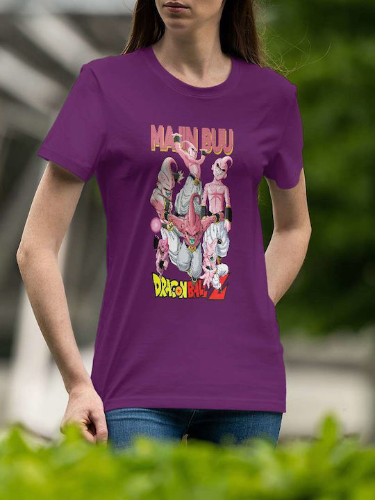 From T-shirt Dragon Ball Purple Cotton