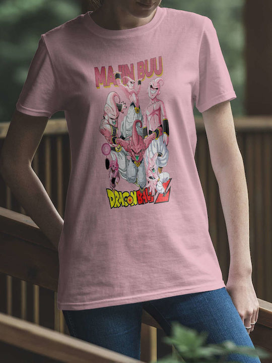 From T-shirt Dragon Ball Pink Cotton