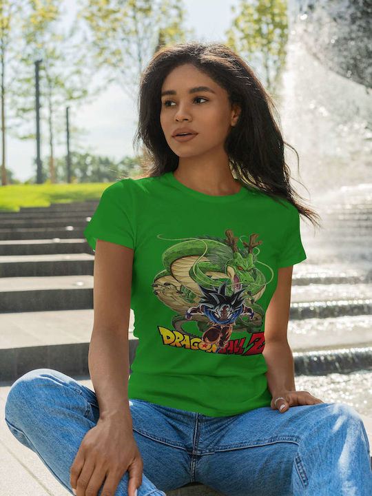 T-shirt Dragon Ball Green Cotton