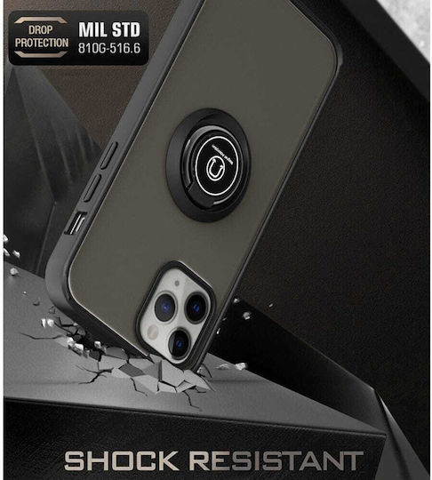 Techsuit Glinth Back Cover Σιλικόνης Μαύρο (Motorola Edge 50 Pro)