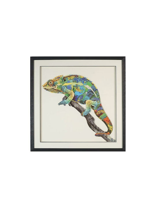 Supergreens Colaj Hameleon Ramă Lemn 75x75cm