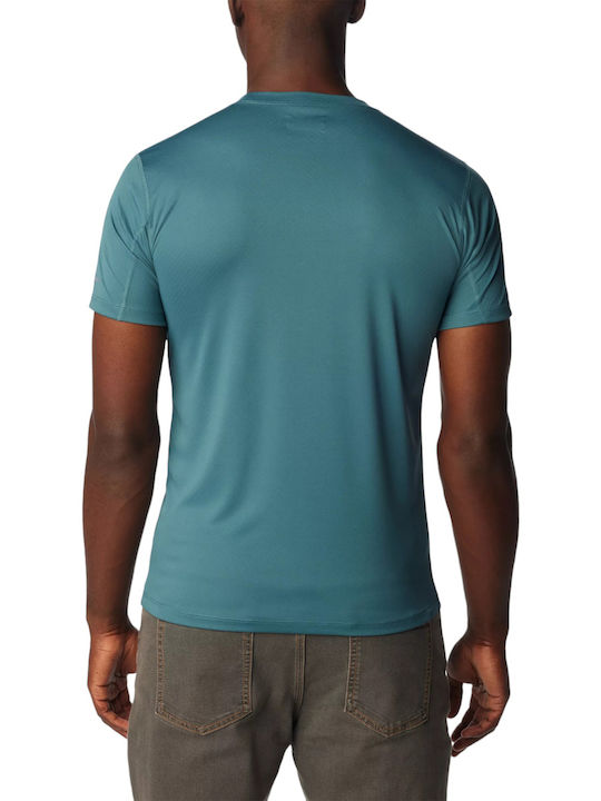 Columbia Zero Rules Herren Kurzarmshirt Blau