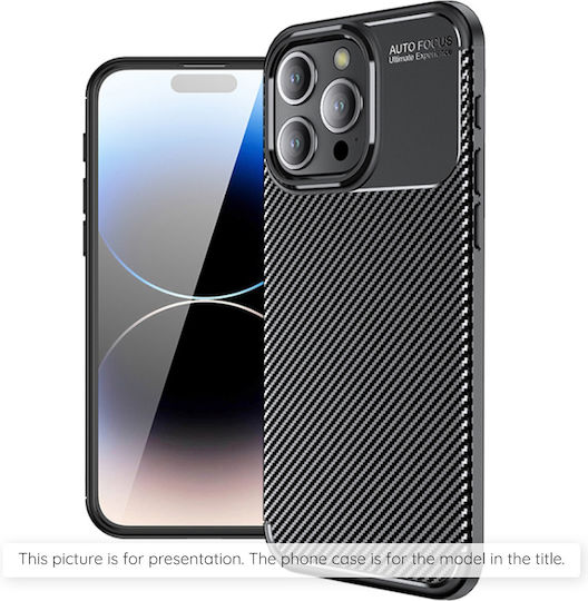 Techsuit Umschlag Rückseite Silikon Schwarz (Huawei Nova 12s)