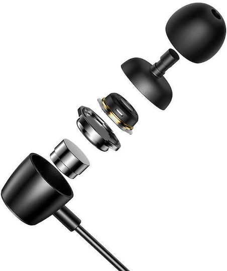 Mcdodo 036B49 In-ear Handsfree Ακουστικά με Βύσμα USB-C Μαύρο