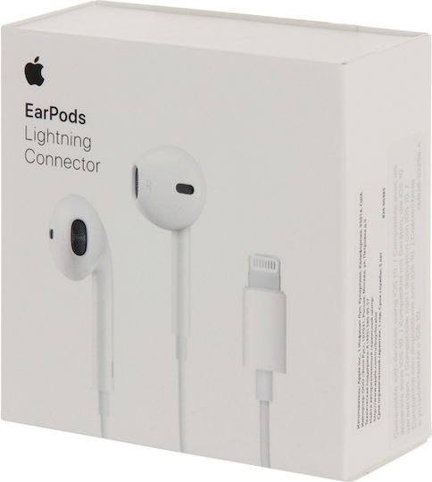 Lightning Connector MMTN2ZM Earbuds Handsfree with Lightning Connector White