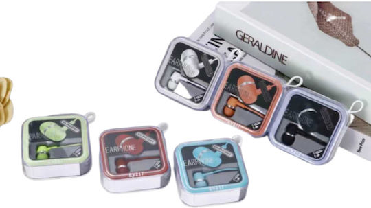 Ev-217 In-ear Handsfree με Βύσμα 3.5mm Πράσινο