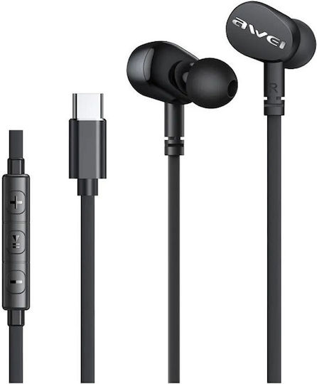 Awei TC-7 Безжични Стерео с жак USB-C Черен