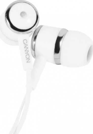Canyon CNE-CEPM01B In-ear Handsfree Ακουστικά με Βύσμα 3.5mm Μαύρο