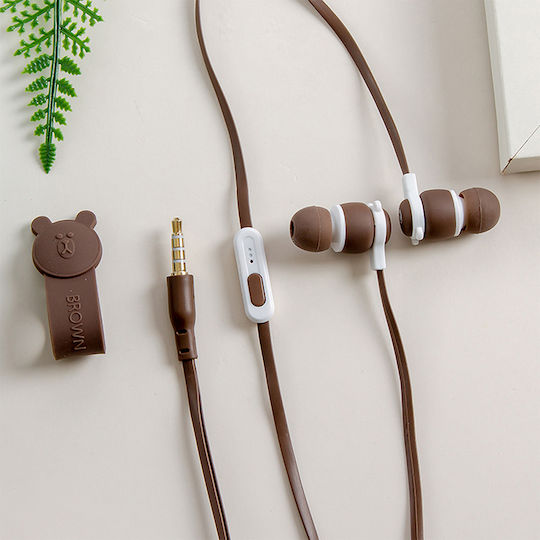 CS-179 In-ear Handsfree με Βύσμα 3.5mm Μπεζ