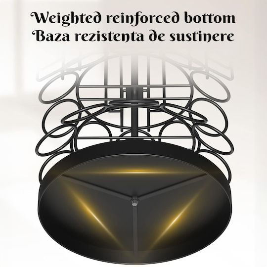 Quasar Metalic Stand de depozitare pentru 20 capsule 24x24x33cm
