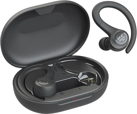 Jlab Go Air Sport In-ear Bluetooth Handsfree Căști cu Rezistență la Transpirație și Carcasă de Încărcare Negru