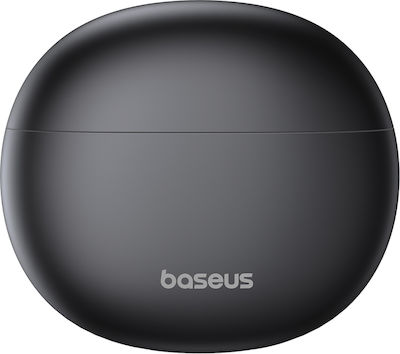 Baseus Bowie E12 Earbud Bluetooth Handsfree Căști cu Carcasă de Încărcare Negrα