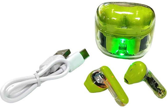 Jazz J5 Earbud Bluetooth Handsfree Ακουστικά με Θήκη Φόρτισης Μαύρα