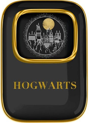 OTL Harry Potter Hogwarts Slide In-Ear Bluetooth-Freisprecheinrichtung Kopfhörer mit Ladeetui Schwarz
