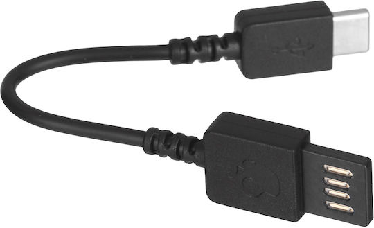Skullcandy Mod In-ear Bluetooth Handsfree Ακουστικά με Αντοχή στον Ιδρώτα και Θήκη Φόρτισης True Black