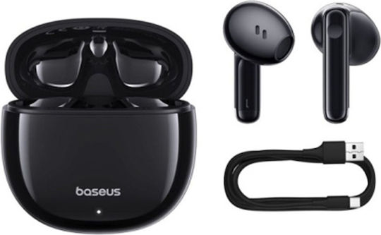 Baseus Bowie E13 In ear Bluetooth хендсфри Слушалки с Кутийка за Зареждане Черен