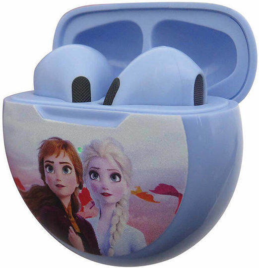 Lexibook Earbud Bluetooth Handsfree Căști cu Carcasă de Încărcare Frozen II
