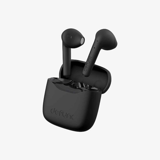 Defunc True Lite Travel Kit Earbud Bluetooth Handsfree Earphones with Sweat Resistance and Charging Case Black