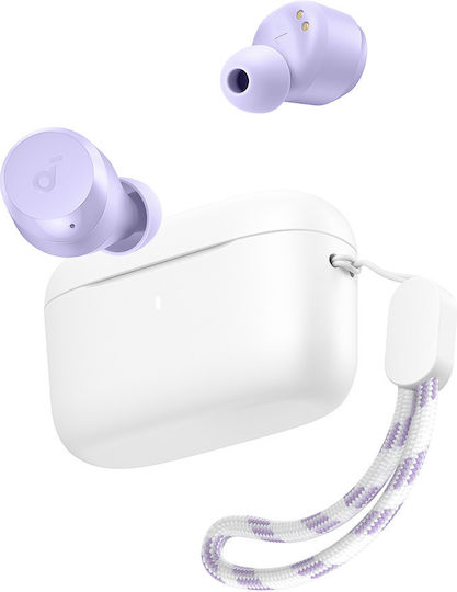 Soundcore by Anker A25i In-ear Bluetooth Handsfree Earphones with Sweat Resistance and Charging Case Purple