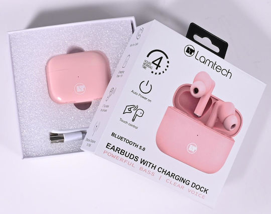 BlackView AirBuds 100 Bluetooth Handsfree Earphones with Sweat Resistance and Charging Case White