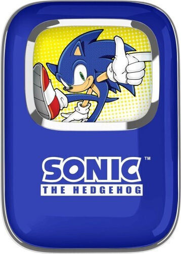 OTL Sonic the Hedgehog Slide In ear Bluetooth хендсфри Слушалки с Кутийка за Зареждане Син