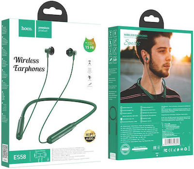 Hoco ES58 In-ear Bluetooth Handsfree Earphones Dark Green