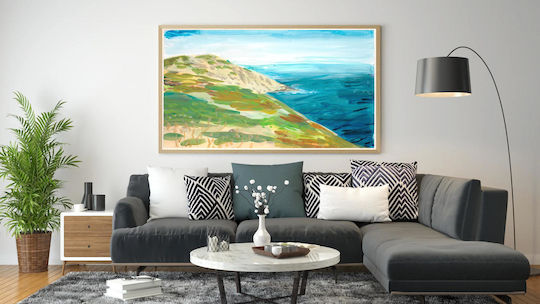 Landscape, Pt.reyes By Mari Eastman Painting on Canvas 50x40cm